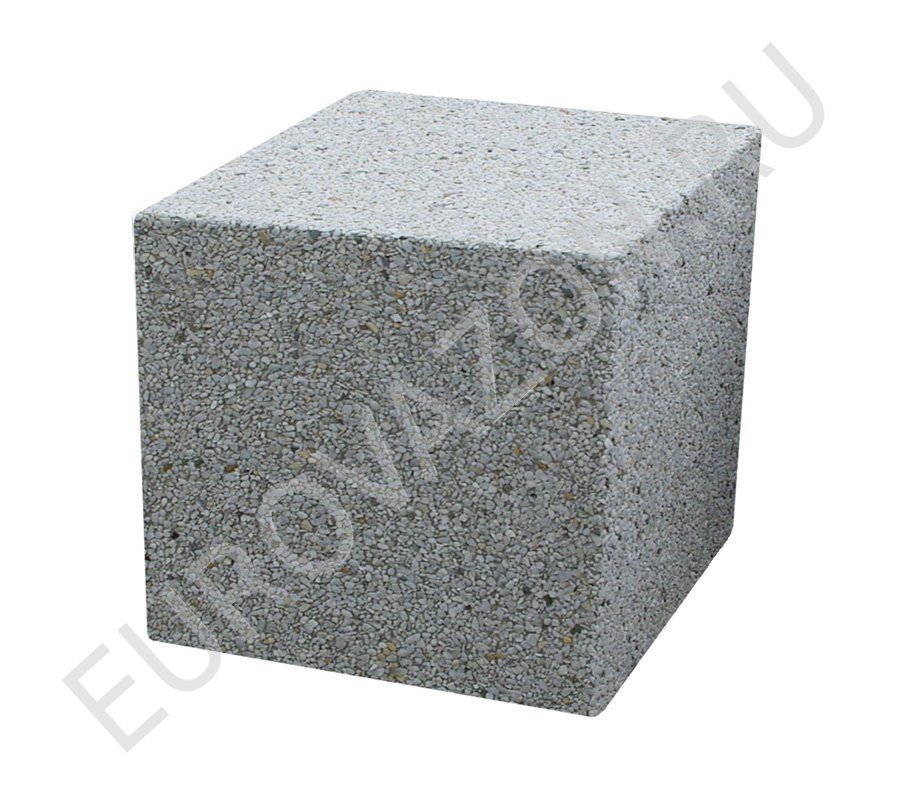 кубик из бетона